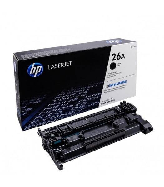 Cartucho original de tóner negro LaserJet HP 26A