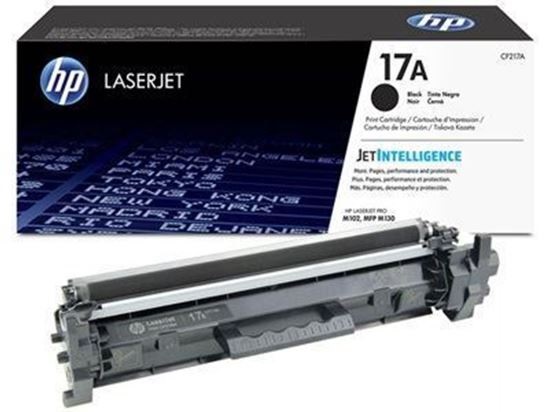 Cartucho de tóner original  LaserJet HP 17A negro